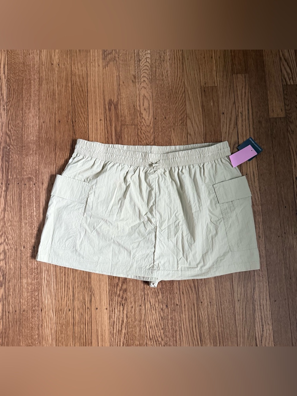 NWT Grayson Threads Tan Elastic Waistband Women’s Skort size XXL